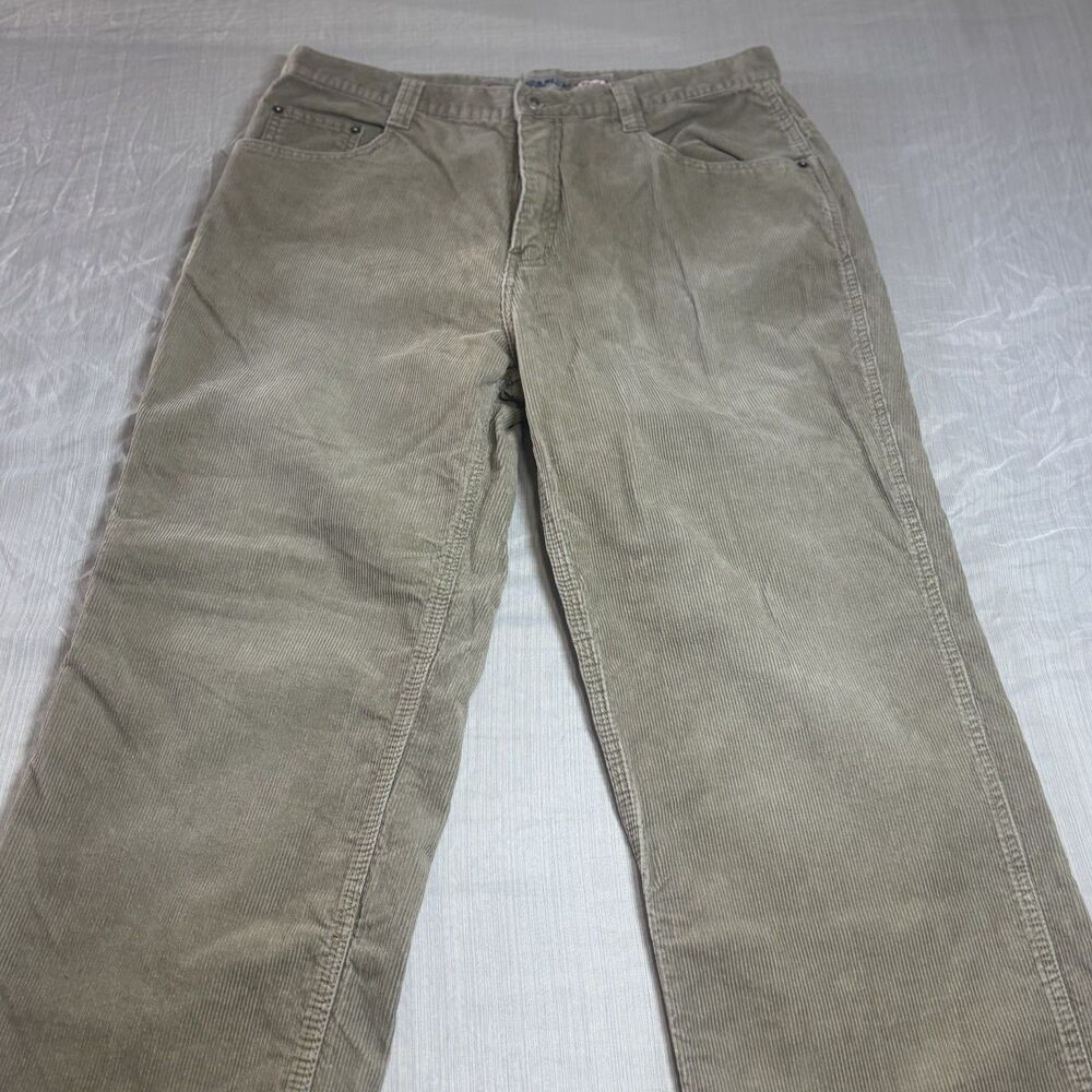 Anchor Blue Pants Mens 34 Khaki Corduroy Baggy Skate Skater Y2K Vintage